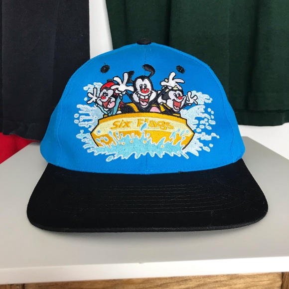 Vintage Other - 🔥Vintage 1997 Animaniacs Six Flags Snapback Hat